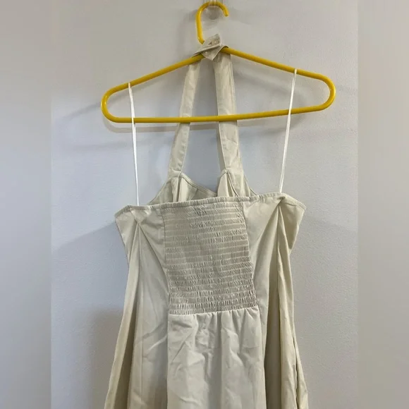 12. A New Day - Women's Midi Halter Dress - A New Day Cream - Picture 8 of 16